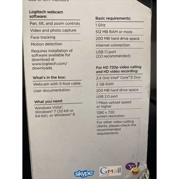 Logitech C270 Web Camera (960-000694) - Picture 7 of 7